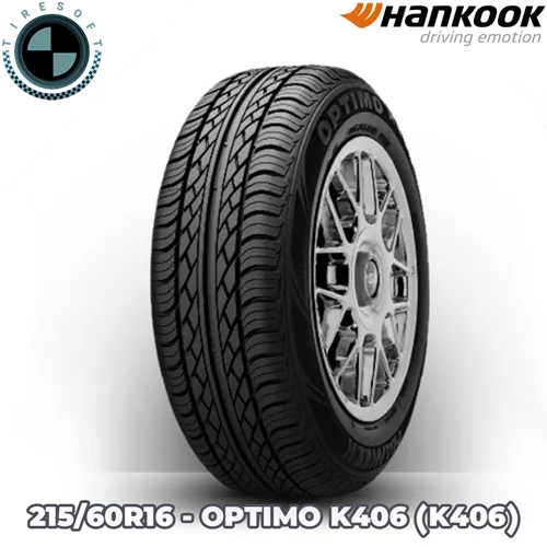 لاستیک هانکوک سایز ۲۱۵/۶۰R۱۶ مدل OPTIMO K۴۰۶ (K۴۰۶)