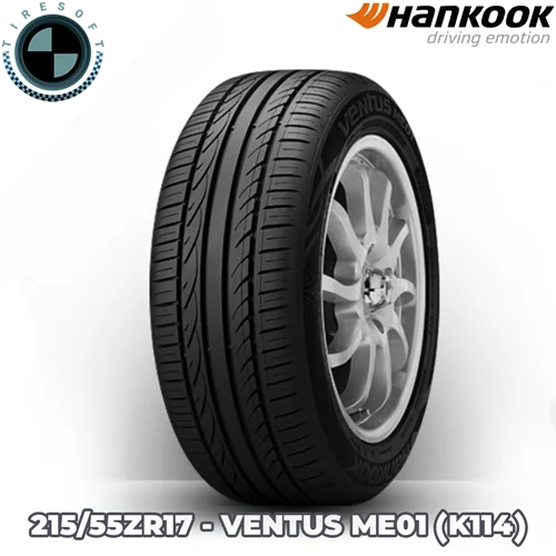 لاستیک هانکوک سایز ۲۱۵/۵۵ZR۱۷ مدل VENTUS ME۰۱ (K۱۱۴)