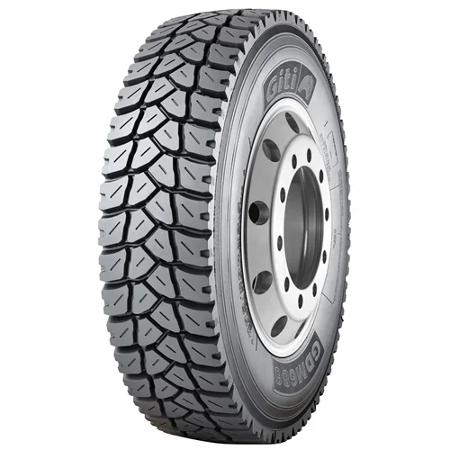 لاستیک جی تی 315 محور فرمان GDM686 (پهنا 315، فاق 80، رینگ 22.5)