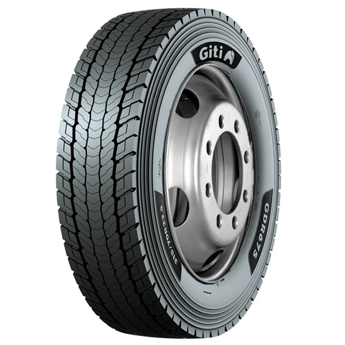 لاستیک جی تی 315 محور فرمان GDR675 (پهنا 315، فاق 80، رینگ 22.5)