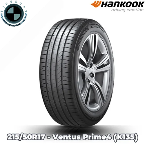 لاستیک هانکوک سایز ۲۱۵/۵۰R۱۷ مدل Ventus Prime۴ (K۱۳۵)