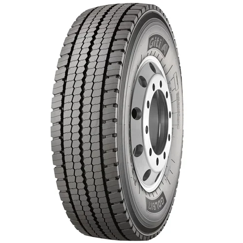 لاستیک جی تی 315 محور فرمان GDL617 (پهنا 315، فاق 70، رینگ 22.5)