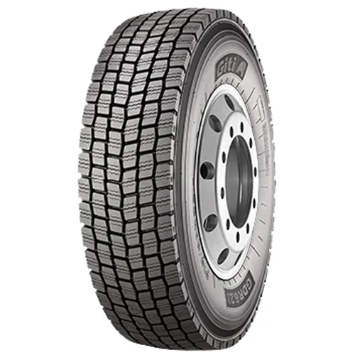 لاستیک جی تی 315 محور دیفرانسیل GDR621 (پهنا 315، فاق 80، رینگ 22.5)